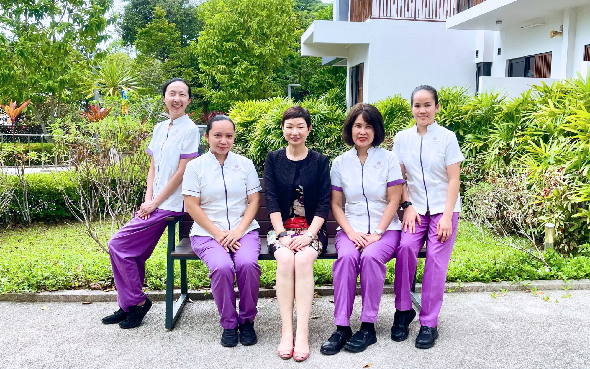 Allium Healthcare residential care nursing team at Allium Care Suites Singapore