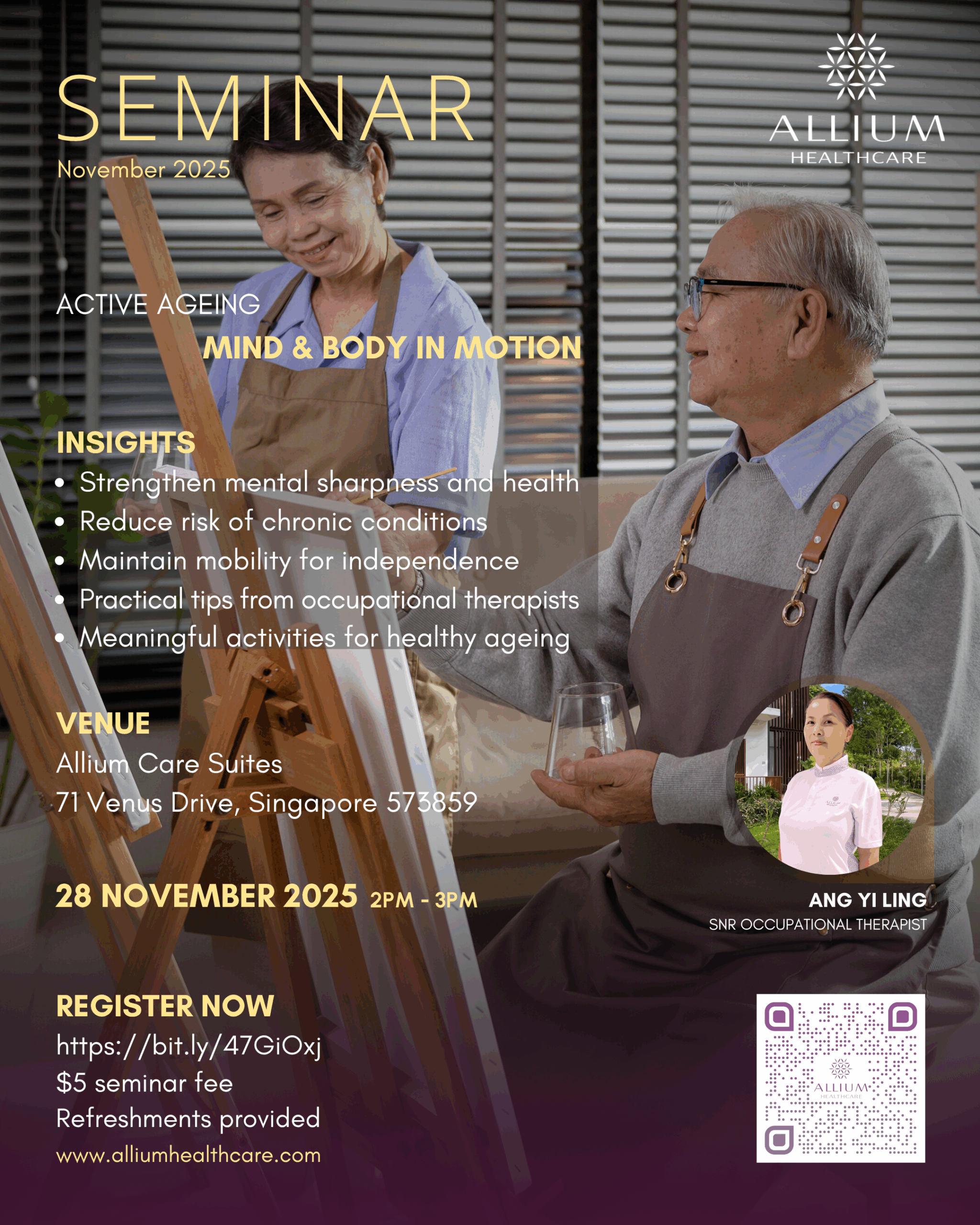 Active Ageing: Mind & Body in Motion