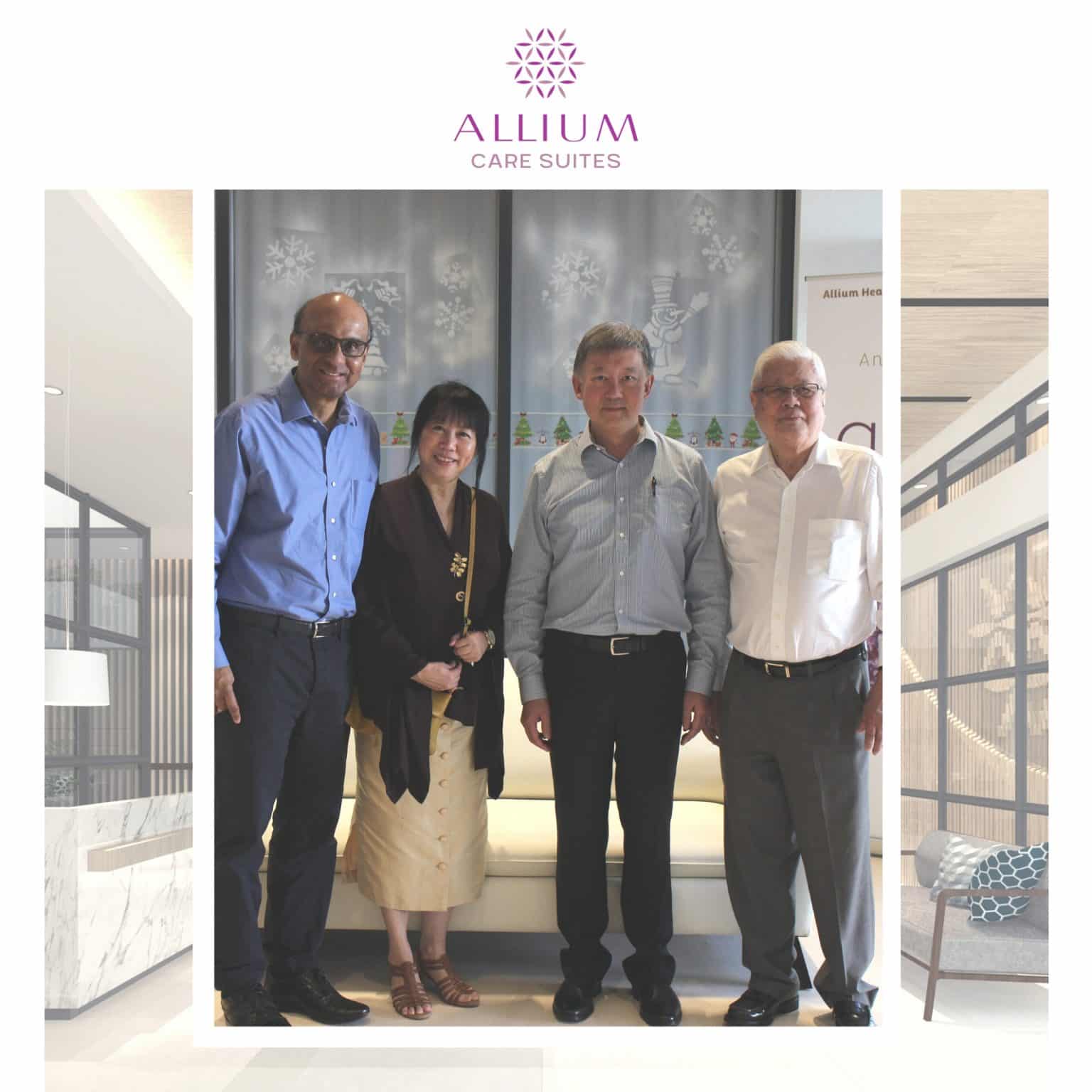 Allium Care Suites welcomes SM Tharman