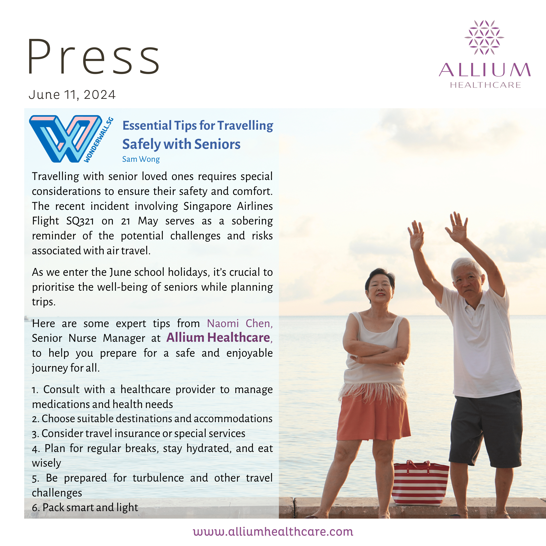 Essential Tips for Travelling Safely with Seniors