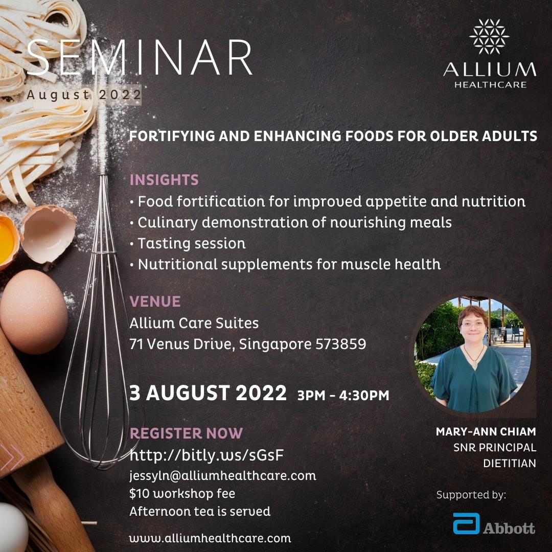 Fortifying And Enhancing Foods For Older Adults