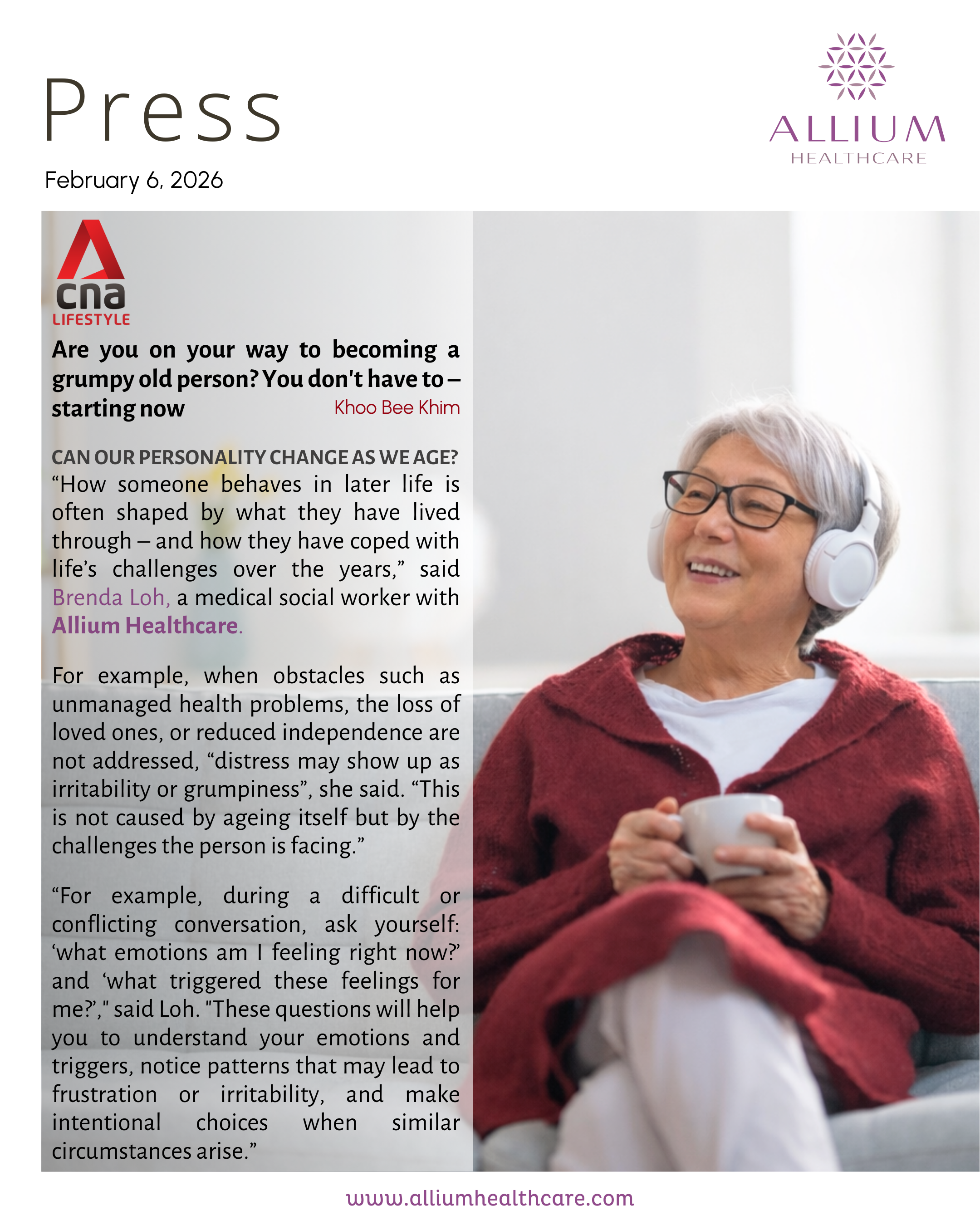 Are you on your way to becoming a grumpy old person? You don't have to – starting now