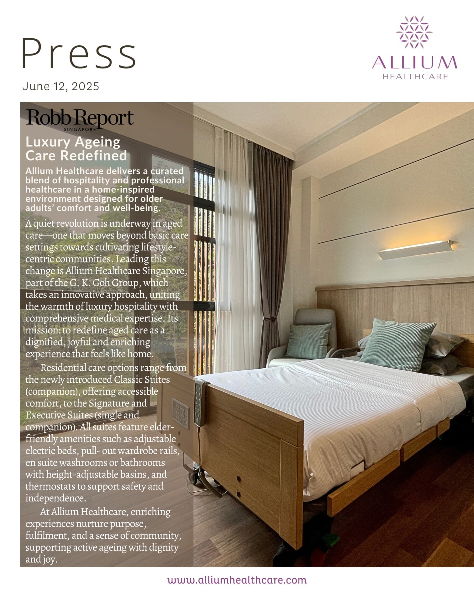 Inside Allium Healthcare’s new vision for luxury aged care