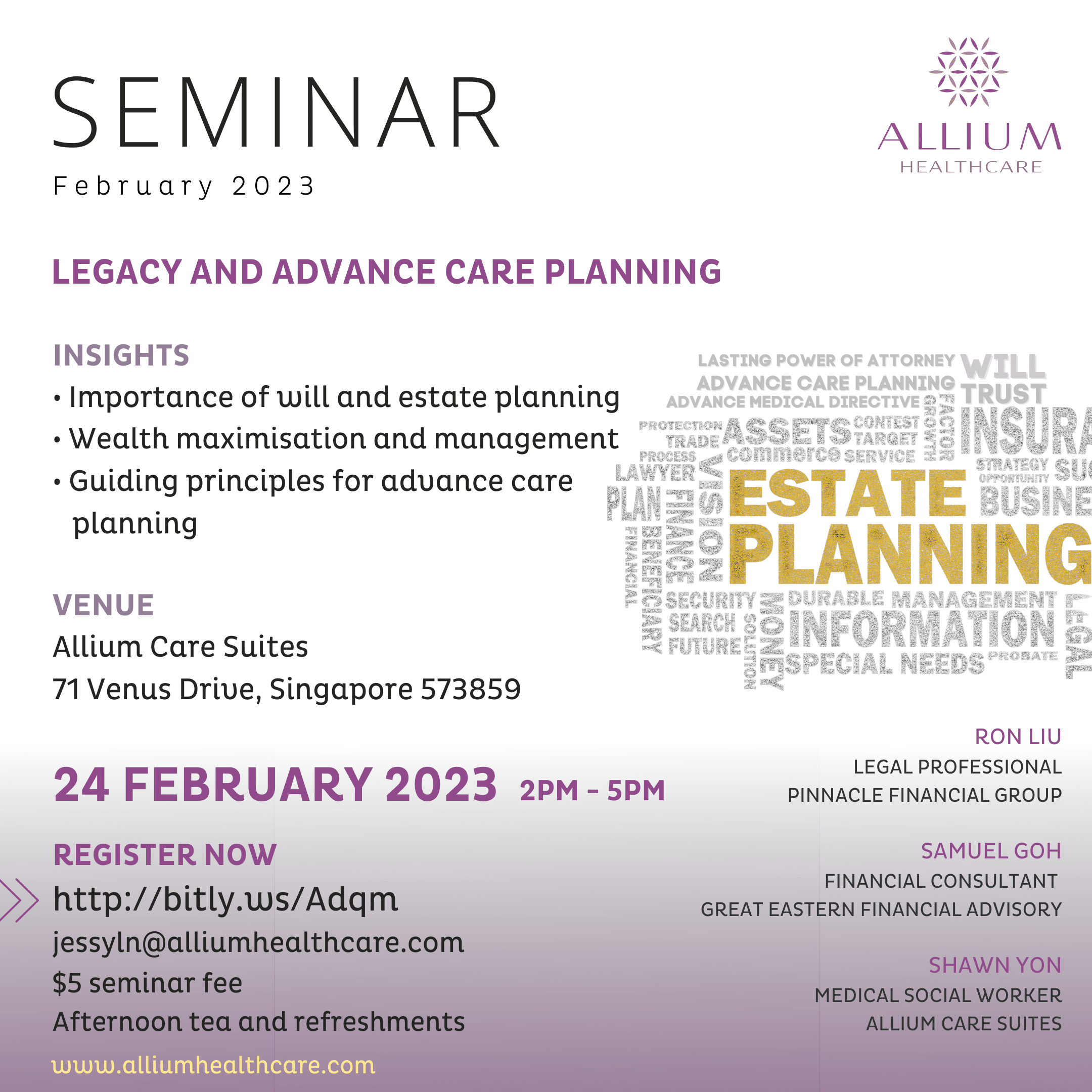 Legacy and Advance Care Planning