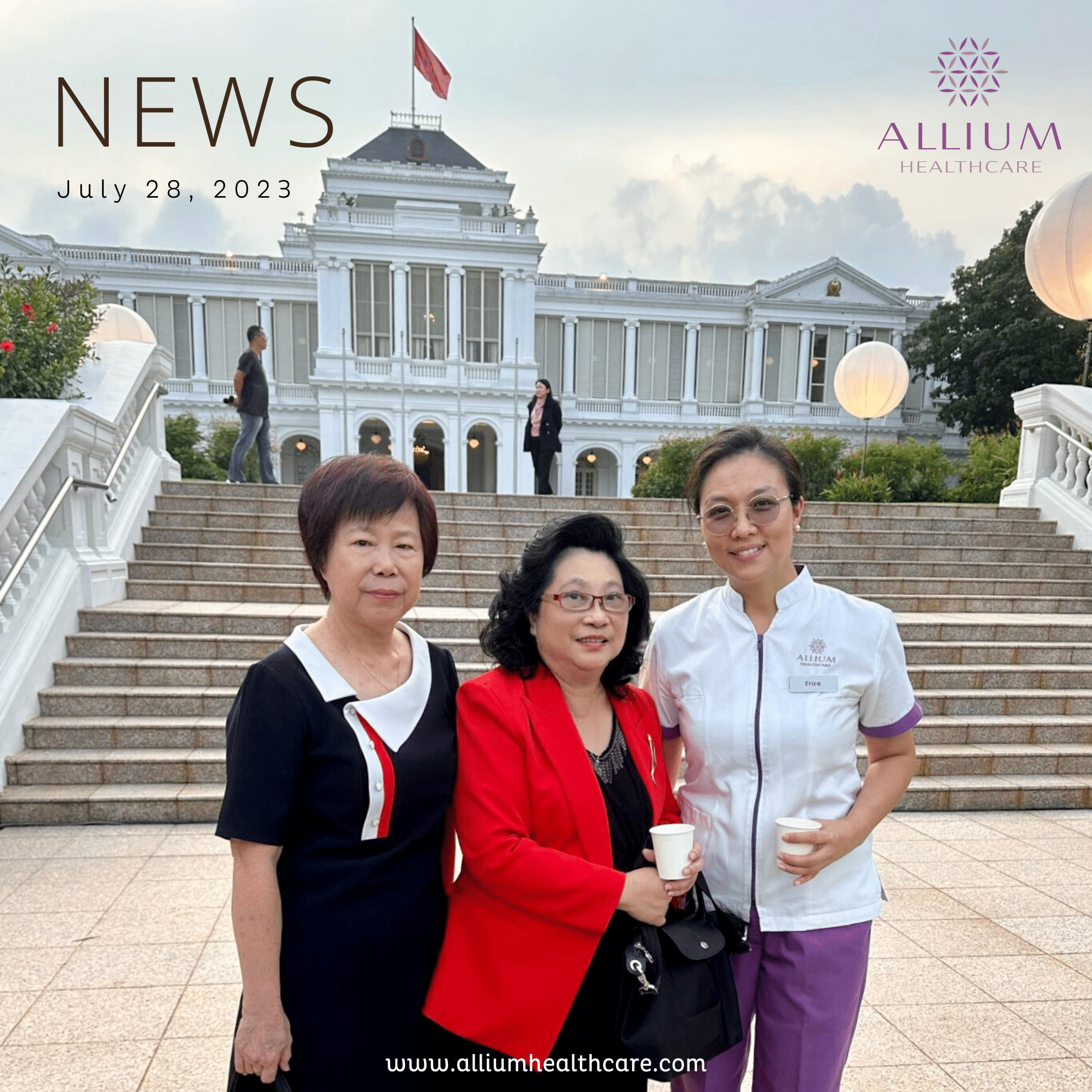 Nurses’ Day Reception at the Istana