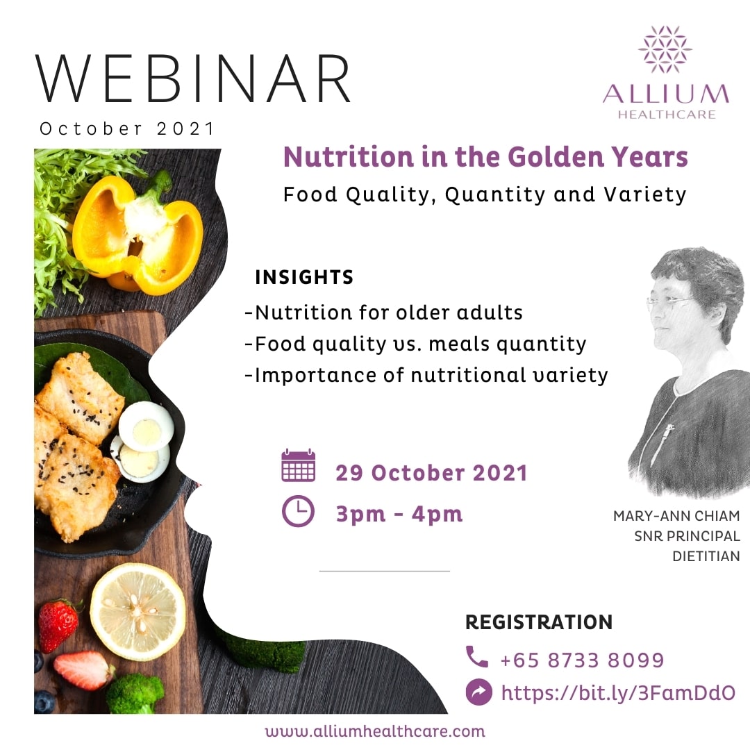 Nutrition In The Golden Years