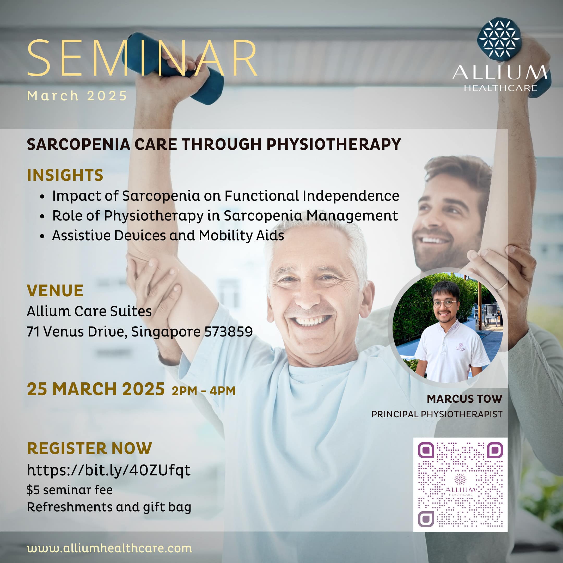 Sarcopenia Care through Physiotherapy