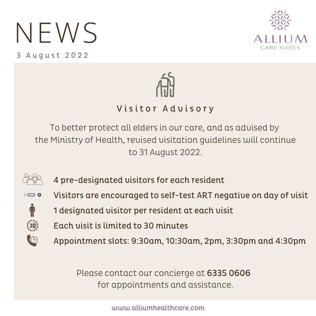 Visitor Advisory